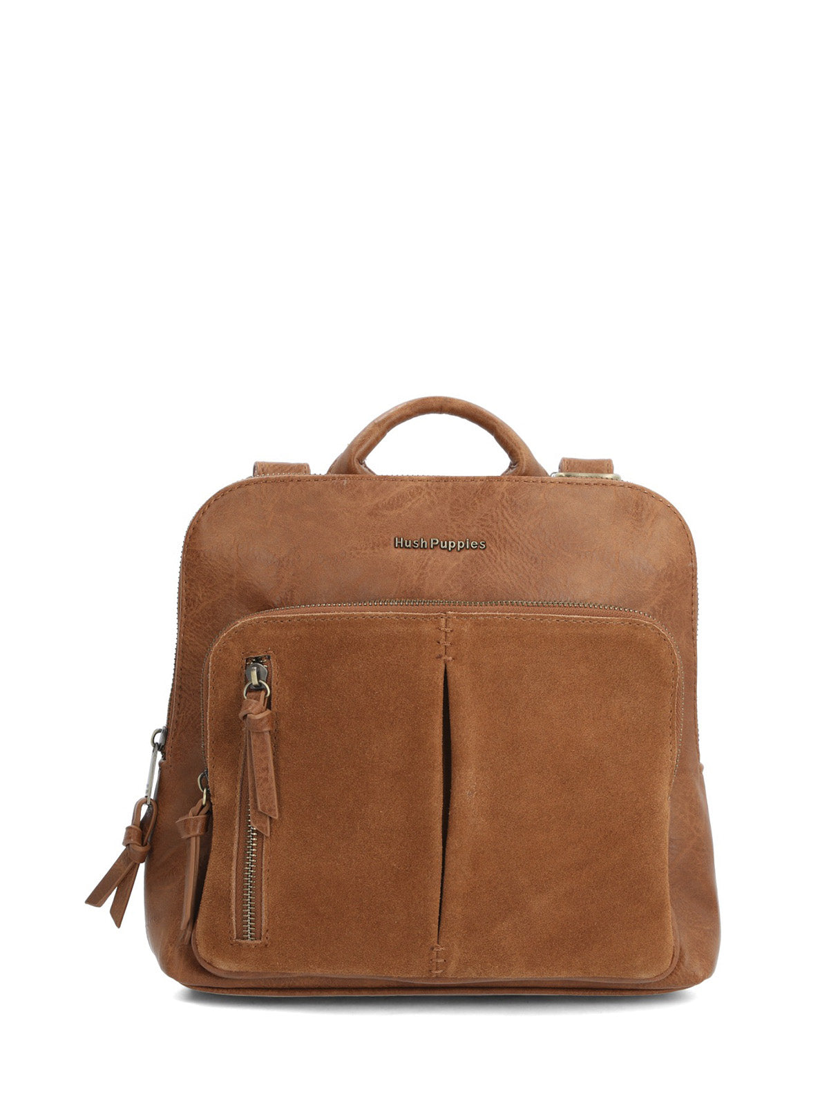 Mochila Ecocuero Mujer Liskeard Back Café Hush Puppies