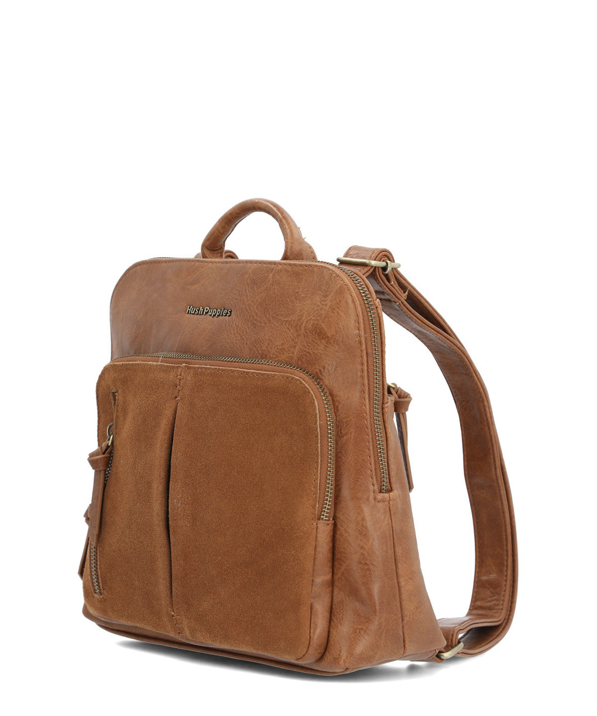 Mochila Ecocuero Mujer Liskeard Back Café Hush Puppies