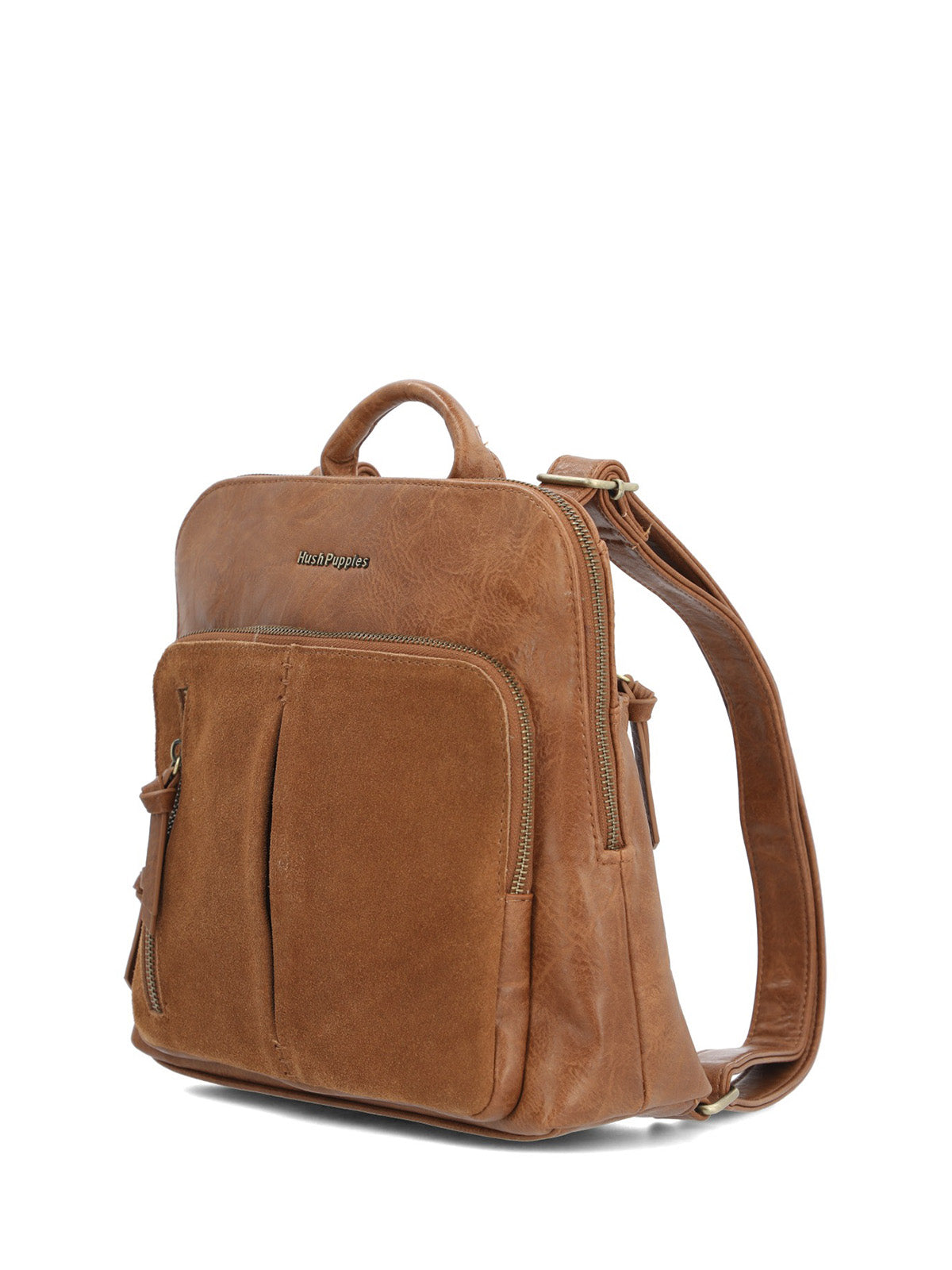 Mochila Ecocuero Mujer Liskeard Back Café Hush Puppies