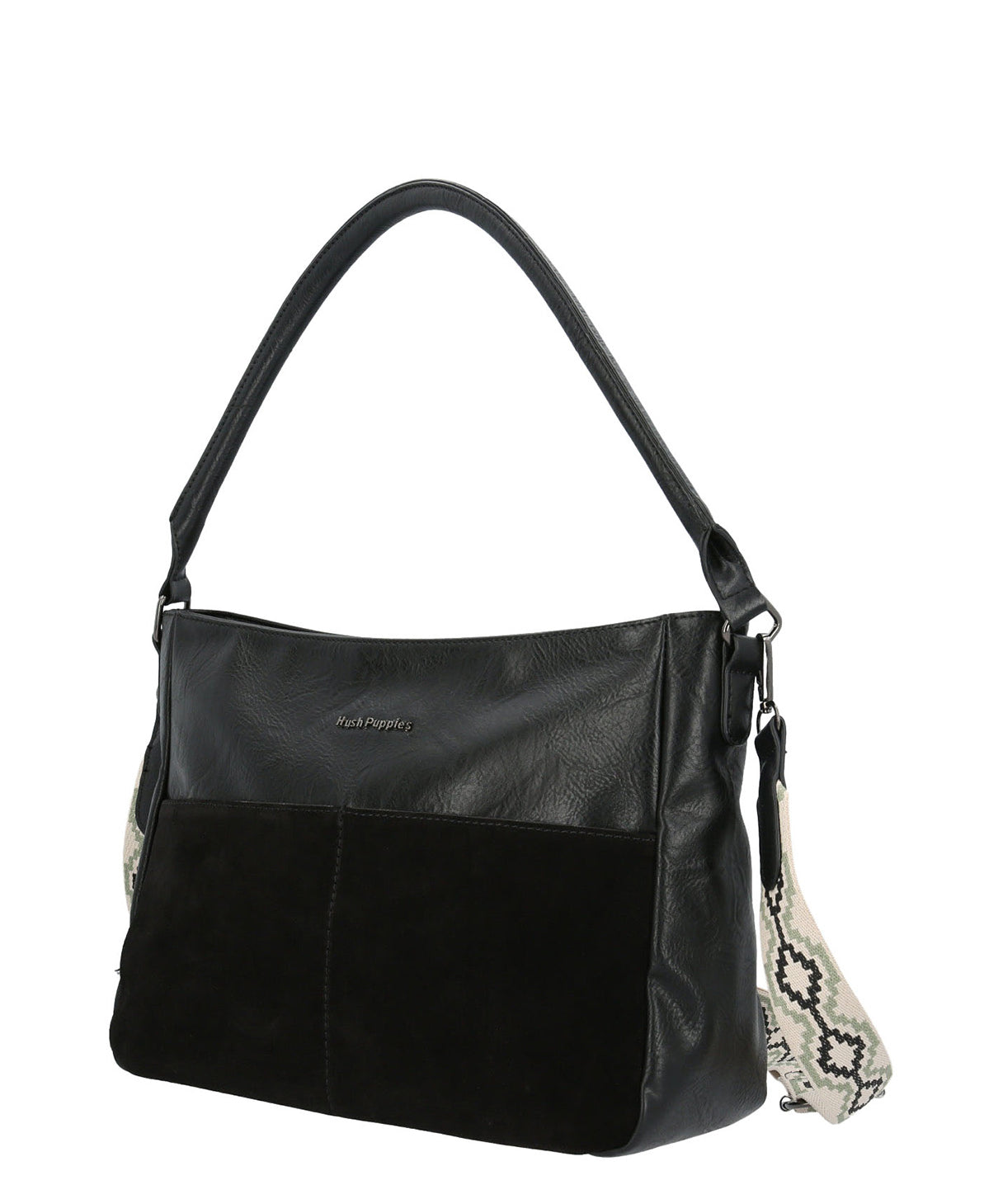 Cartera Ecocuero Mujer Laddler Bag Negro Hush Puppies | Hush Puppies