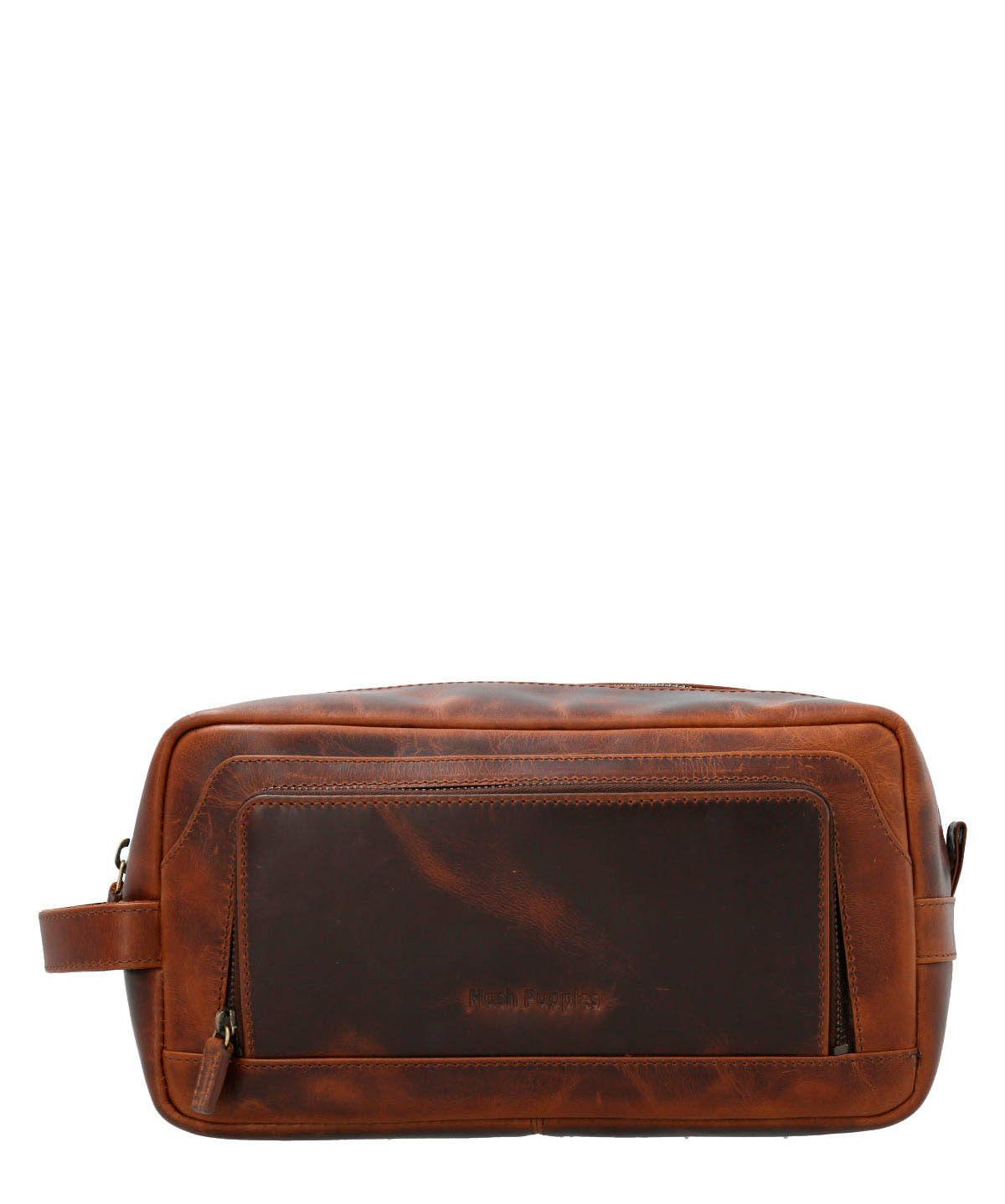 Necessaire Cuero Unisex St Neceser Café Hush Puppies | Hush Puppies
