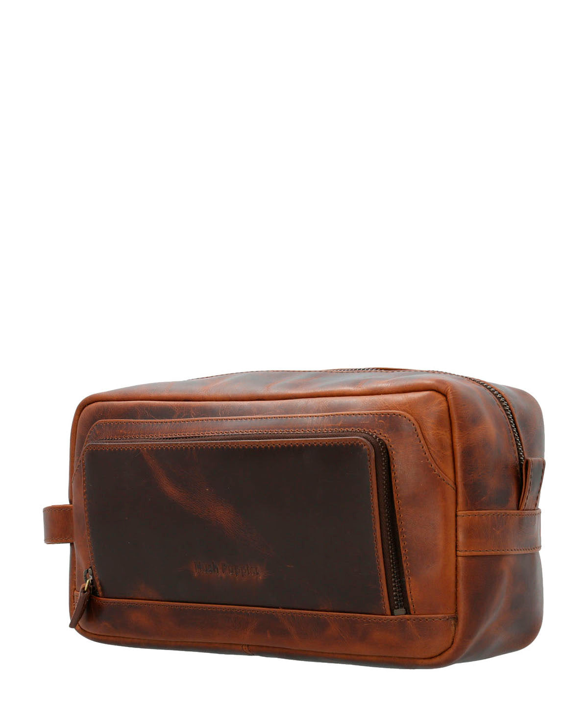 Necessaire Cuero Unisex St Neceser Café Hush Puppies | Hush Puppies