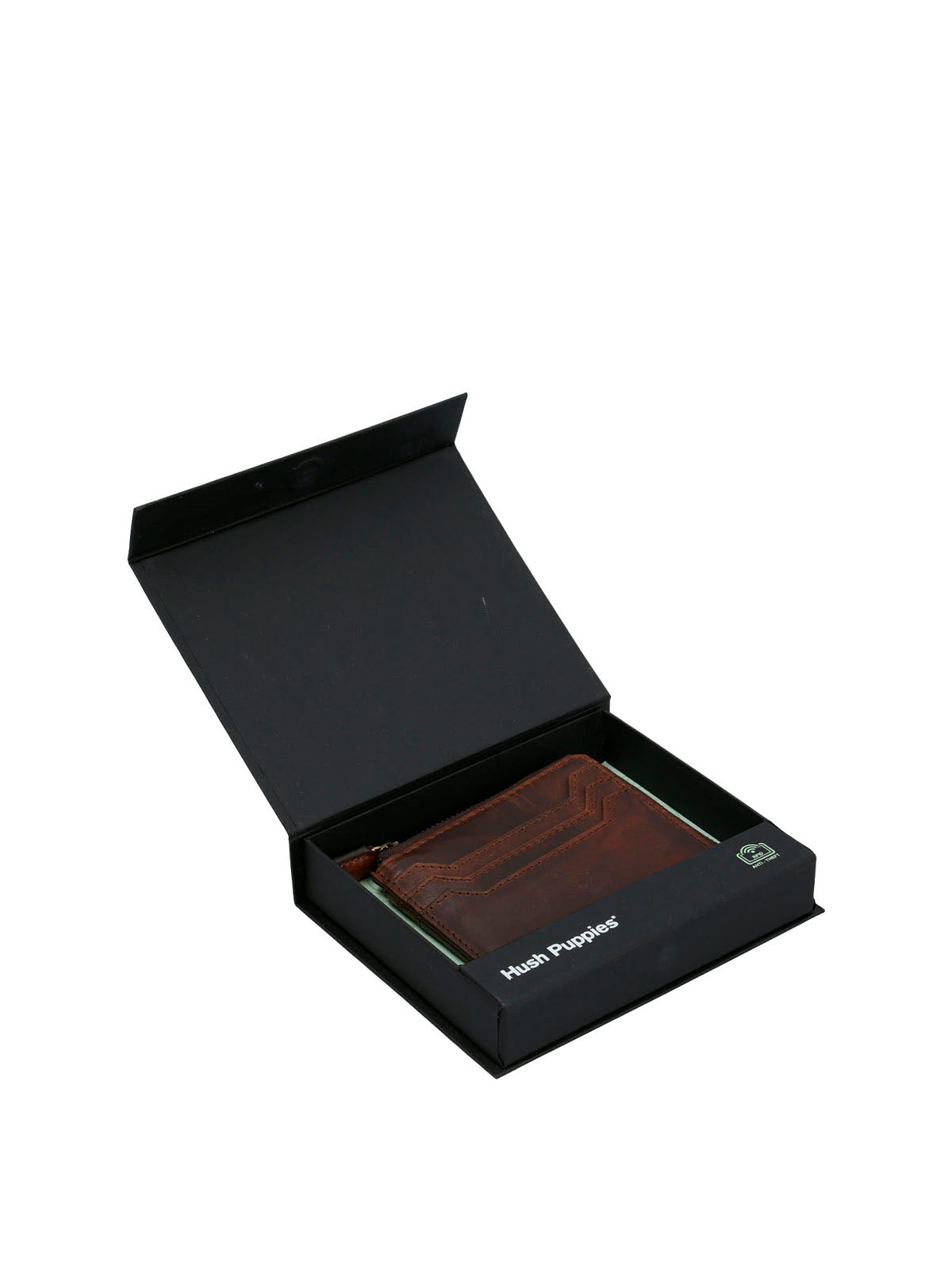 Tarjetero Cuero Unisex St Coin Cards Café Hush Puppies | Hush Puppies