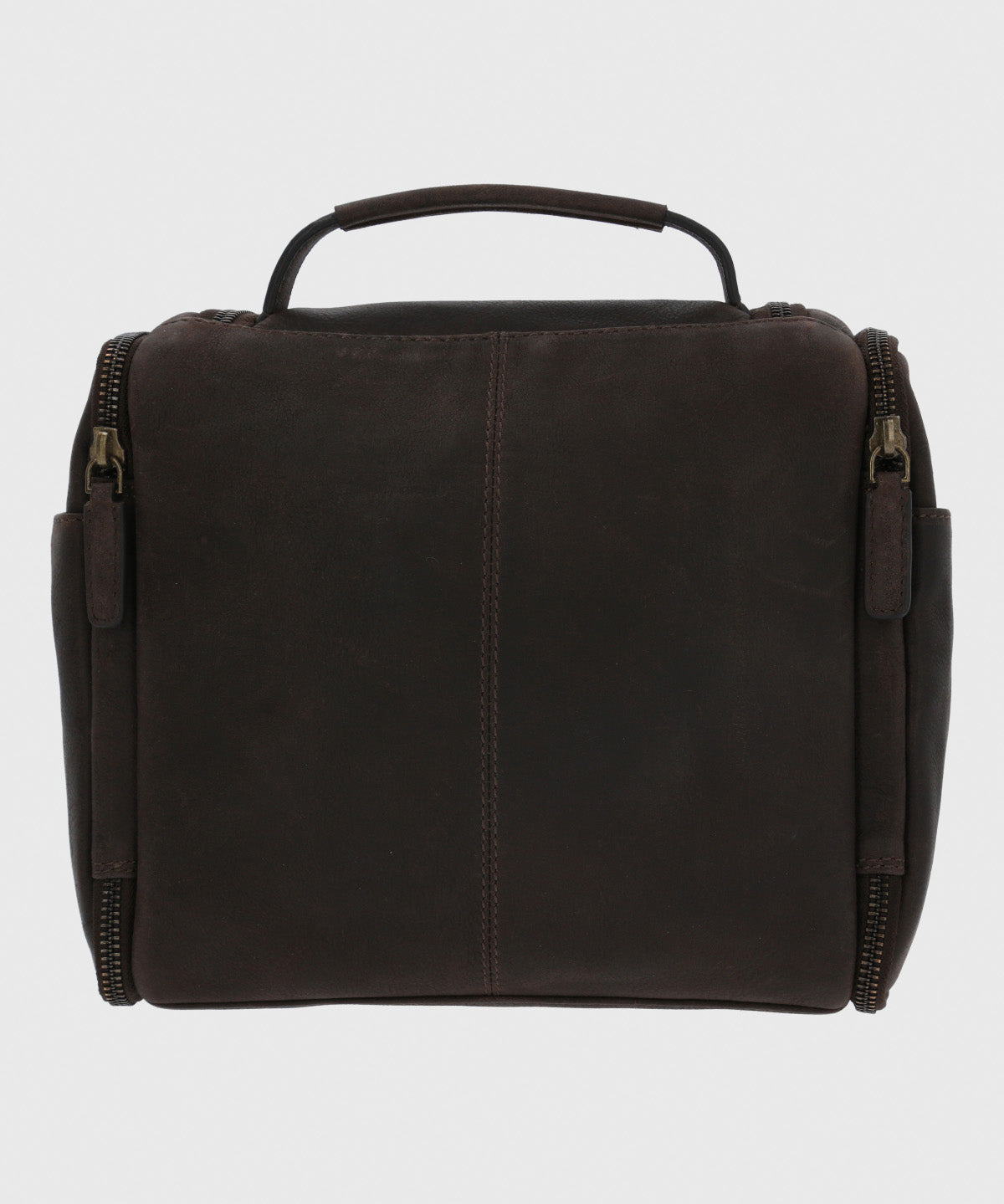 Necessaire Cuero Unisex Th Hang Neceser Café Hush Puppies