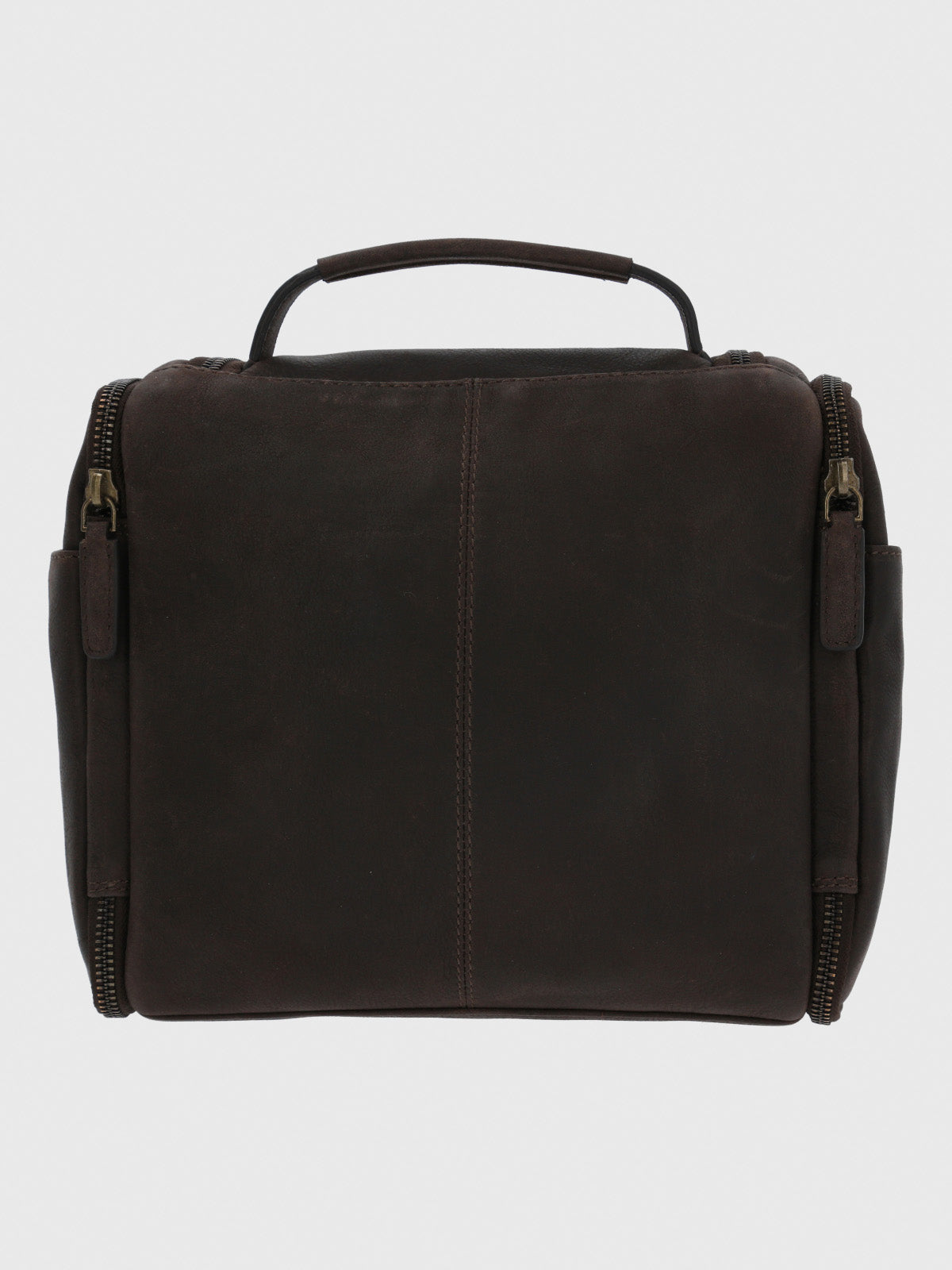 Necessaire Cuero Unisex Th Hang Neceser Café Hush Puppies