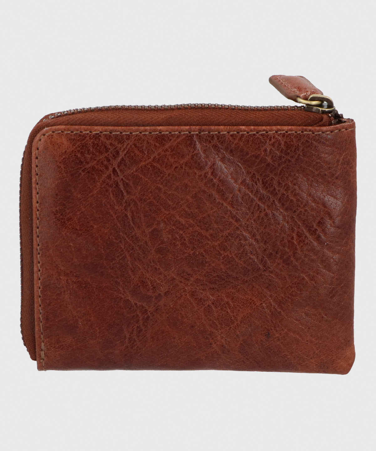 Billetera Cuero Unisex Vn Frank Coin Café Hush Puppies