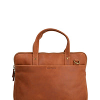 Maletin Cuero Unisex Th Freddie Café Hush Puppies