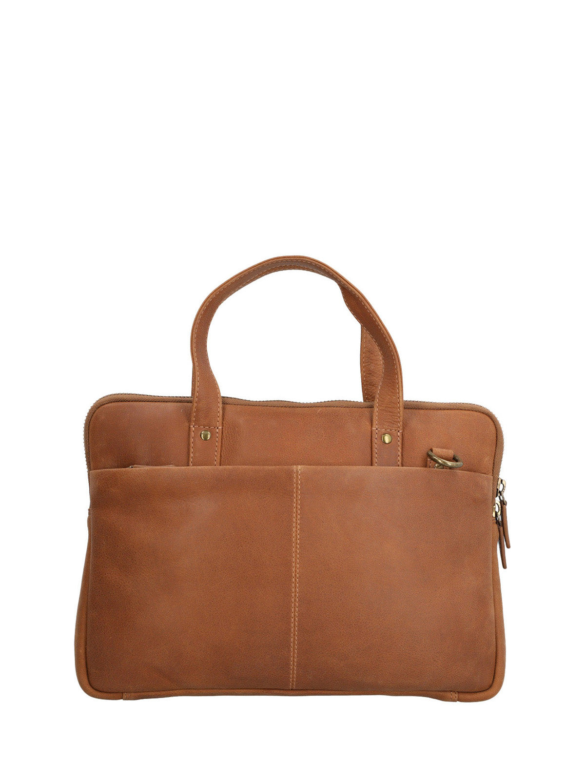 Maletin Cuero Unisex Th Freddie Café Hush Puppies