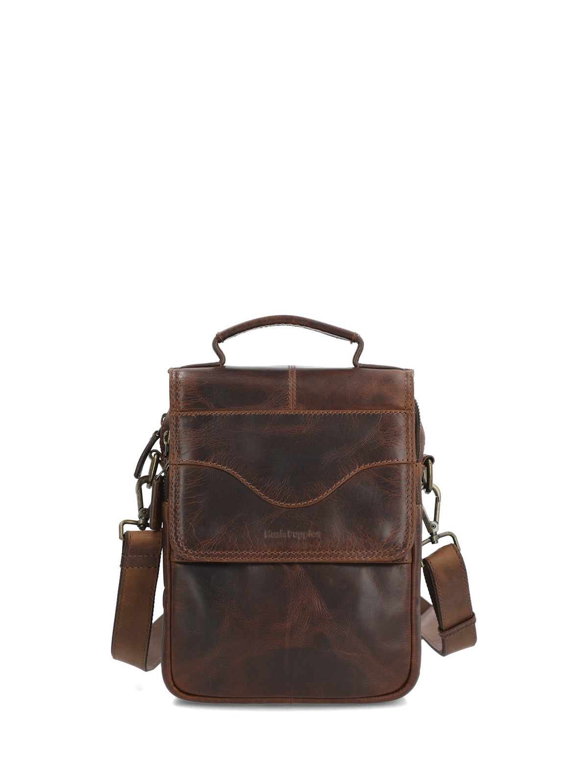 Maletin Cuero Unisex St Ferdie Cross Café Hush Puppies