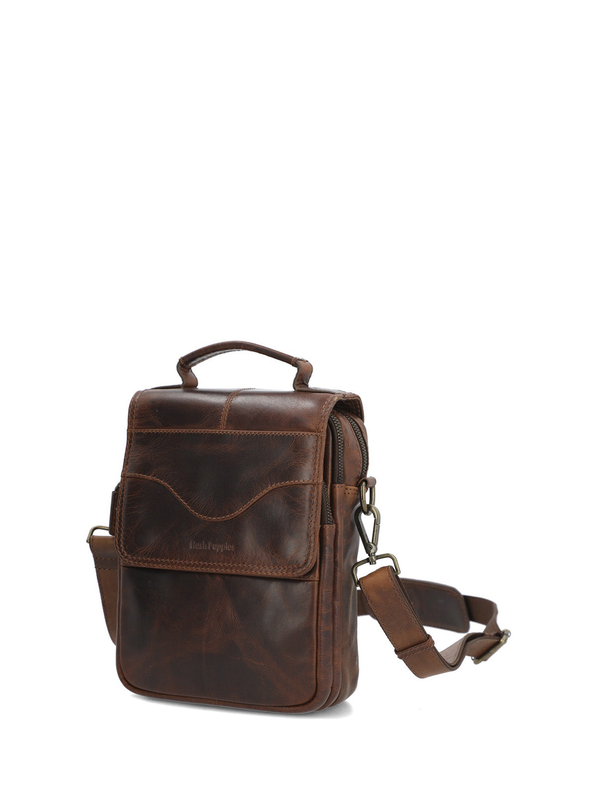 Maletin Cuero Unisex St Ferdie Cross Café Hush Puppies