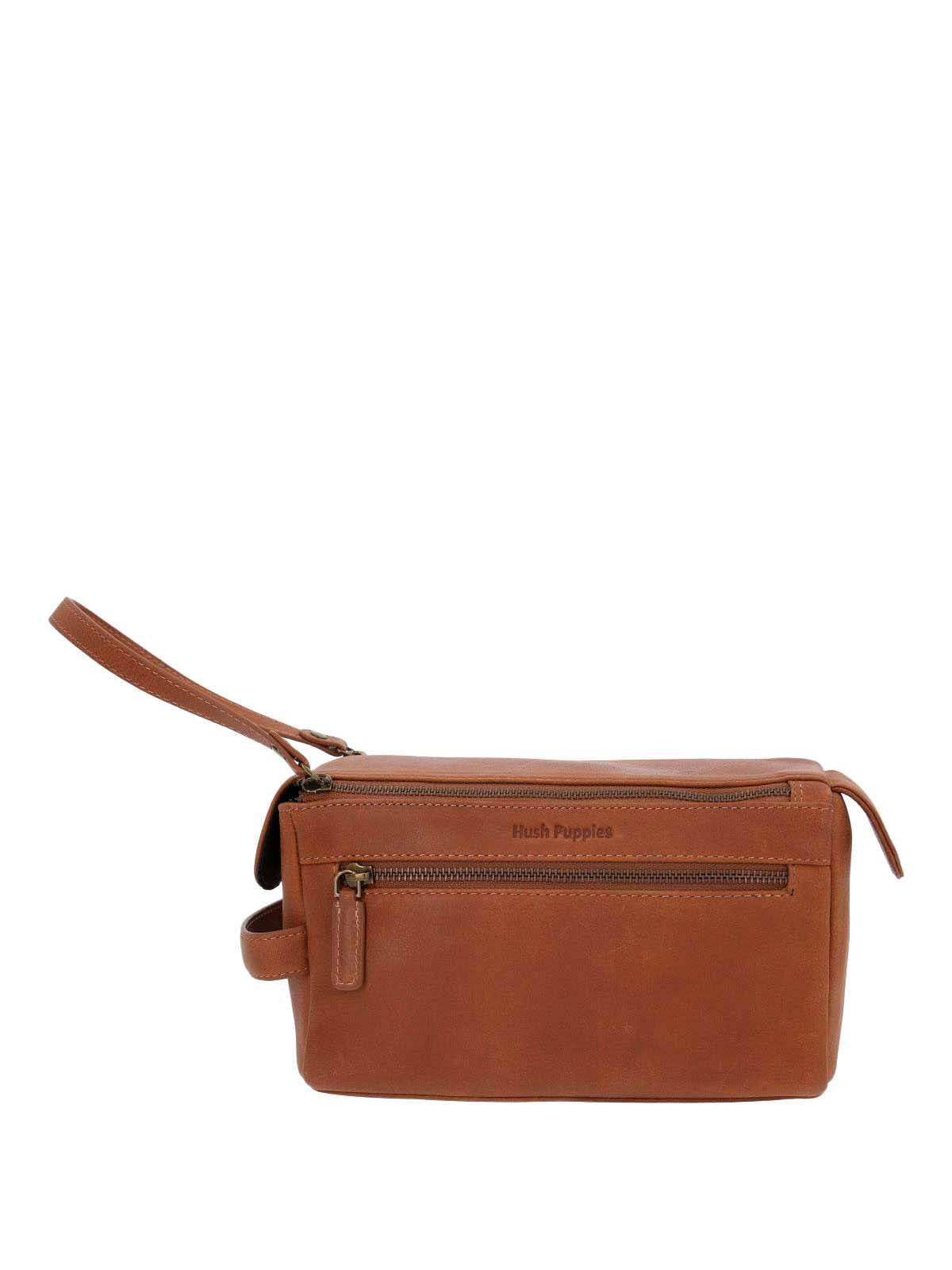 Necessaire Cuero Unisex Th Finn Neceser Café Hush Puppies