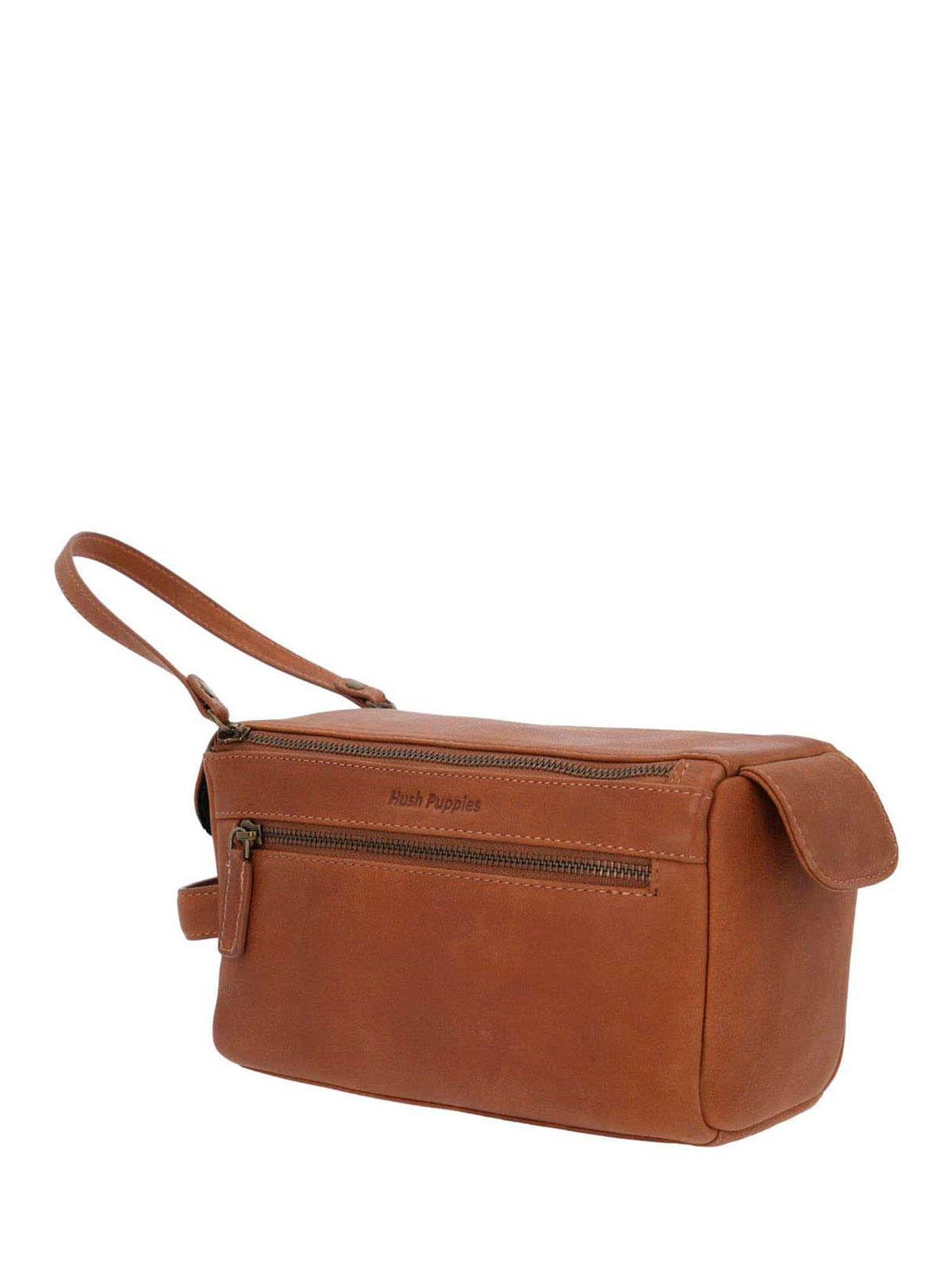 Necessaire Cuero Unisex Th Finn Neceser Café Hush Puppies