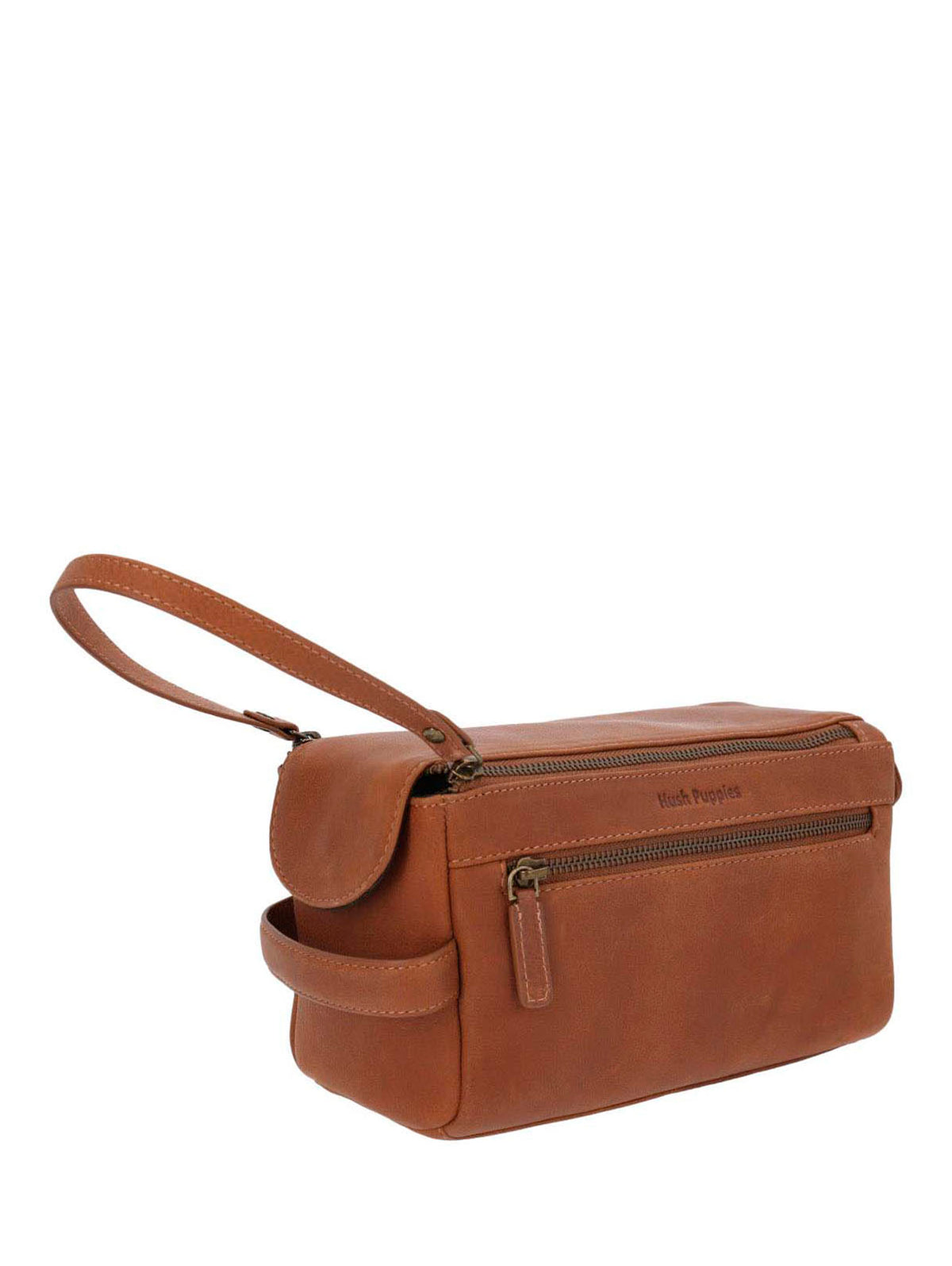 Necessaire Cuero Unisex Th Finn Neceser Café Hush Puppies