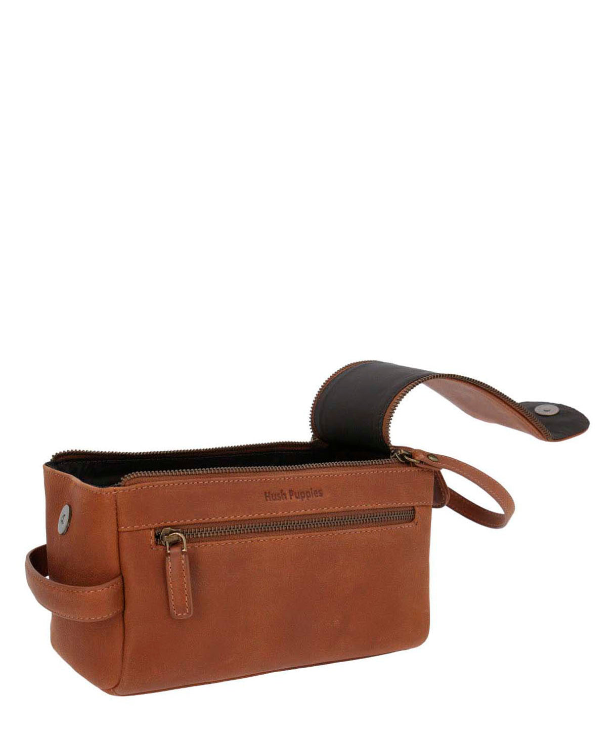 Necessaire Cuero Unisex Th Finn Neceser Café Hush Puppies