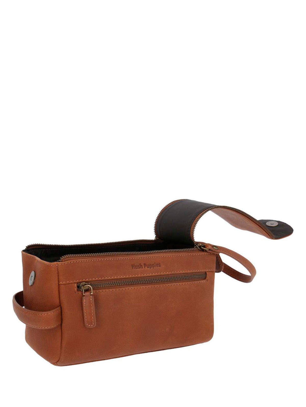 Necessaire Cuero Unisex Th Finn Neceser Café Hush Puppies