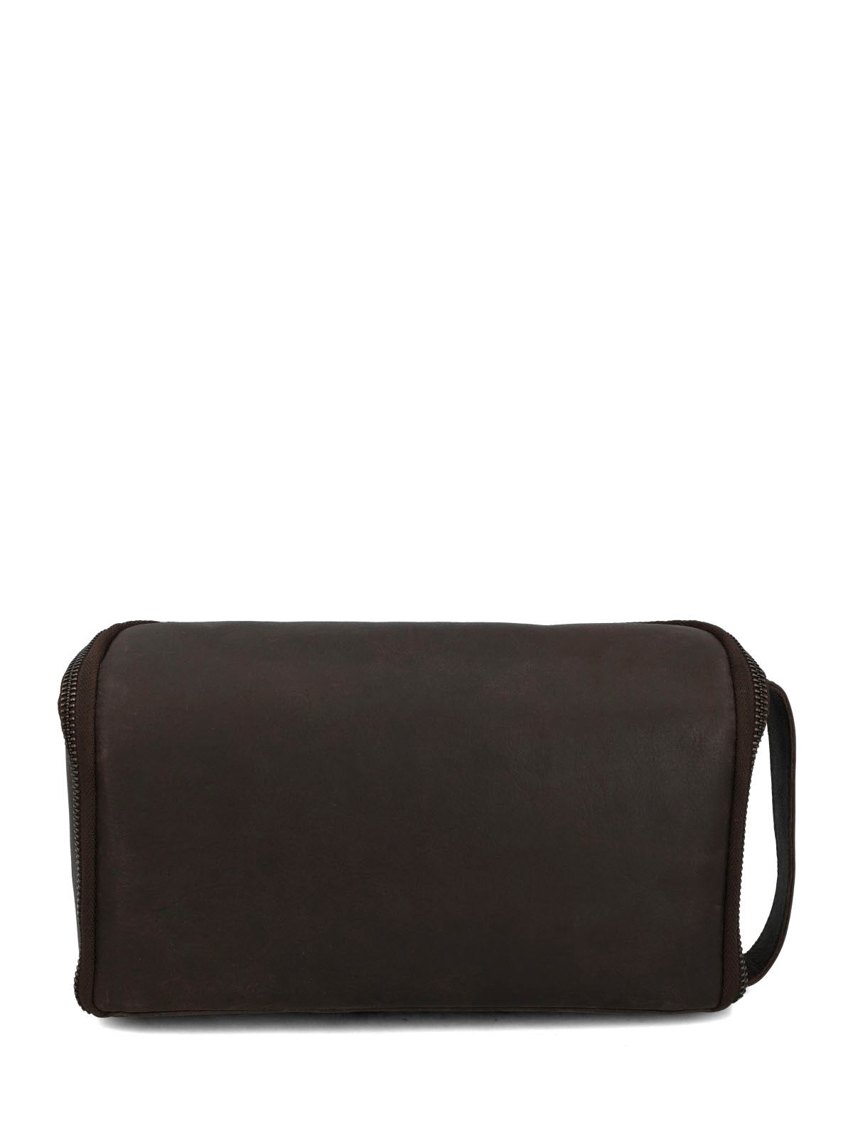 Necessaire Cuero Unisex Toiletry Bag Café Hush Puppies