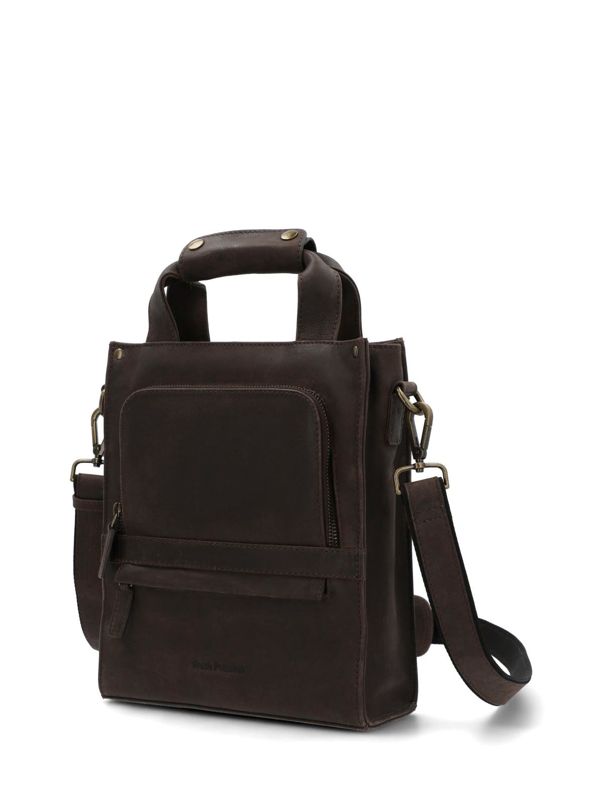 Maletín Cuero Unisex Th Grimm Cross Café Hush Puppies
