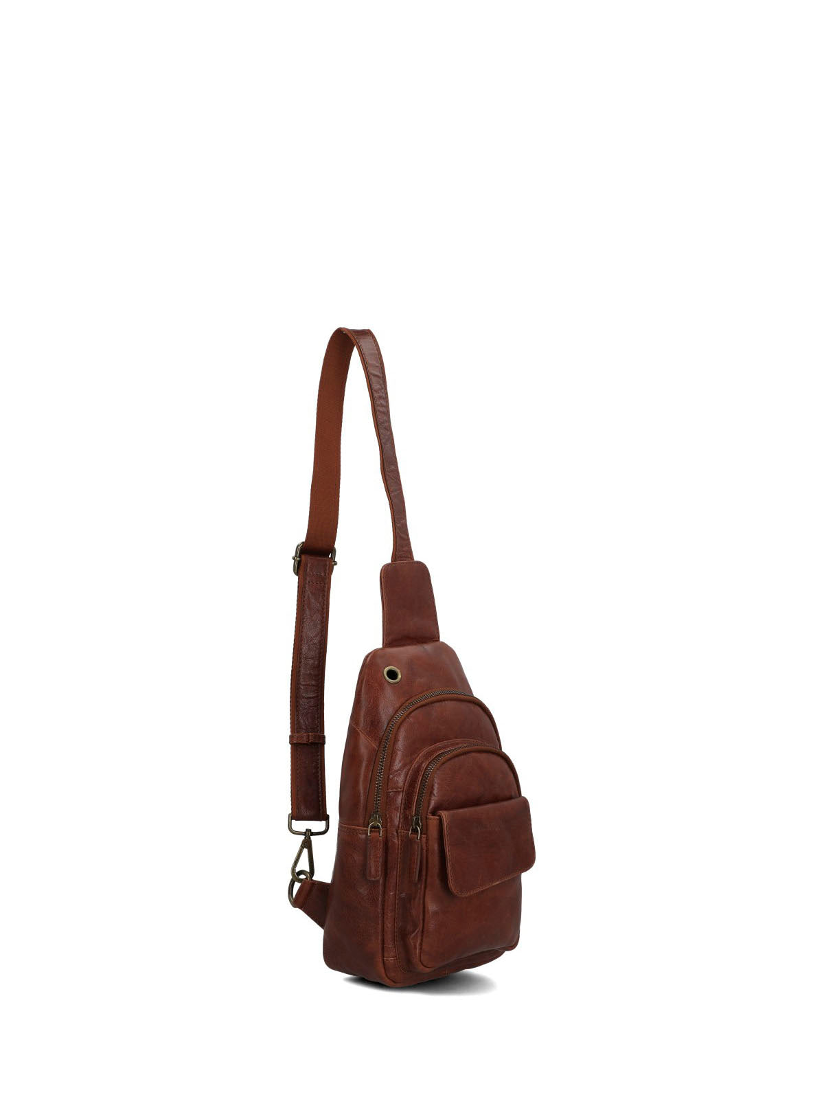 Mochila Cuero Unisex St Gunther Cross Café Hush Puppies