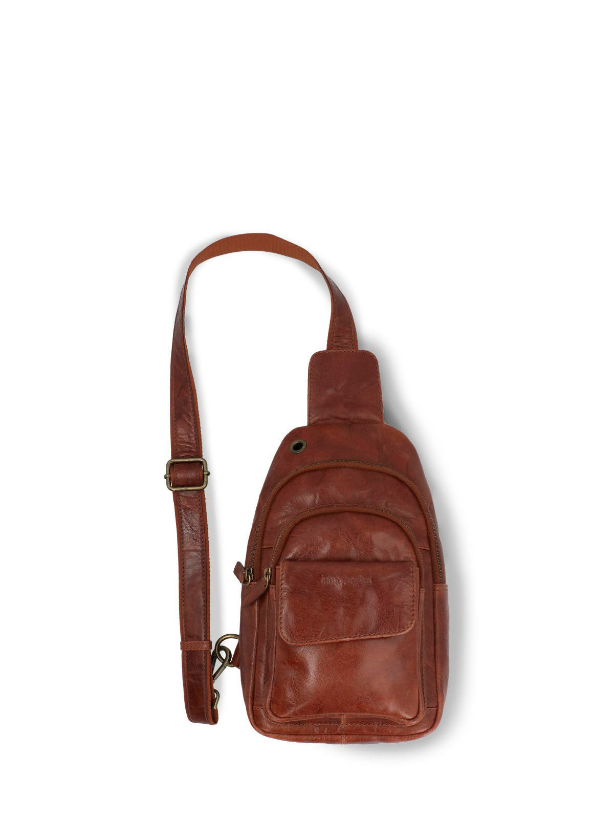 Mochila Cuero Unisex St Gunther Cross Café Hush Puppies
