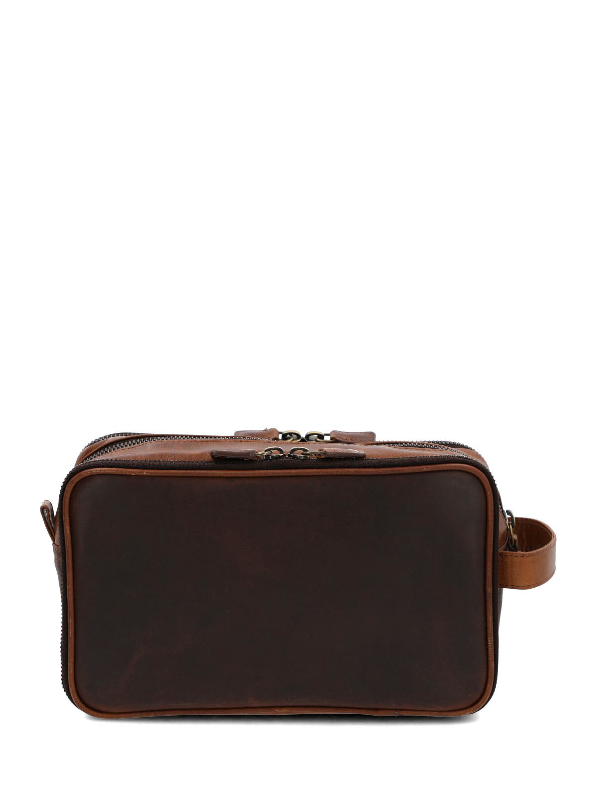 Necessaire Cuero Unisex Toiletry Café Hush Puppies