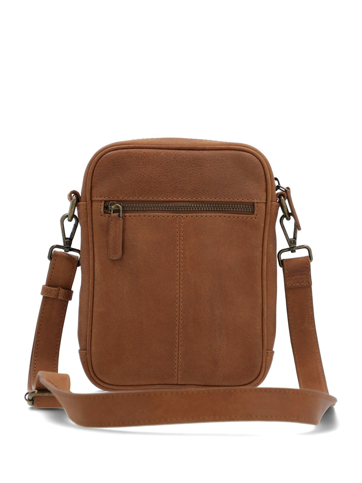 Maletín Cuero Unisex Th Garrett Cross Café Hush Puppies