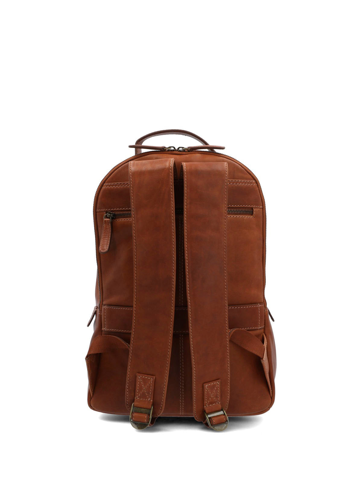 Mochila Cuero Unisex Om Galvin Back Café Hush Puppies