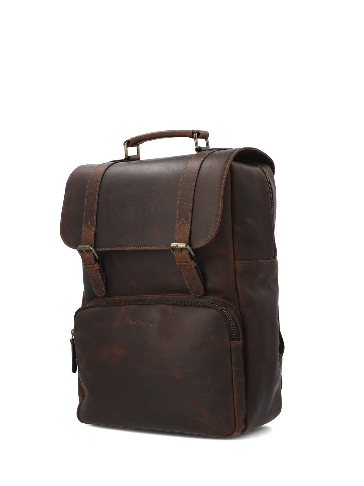 Mochila Cuero Unisex St Hampton Back Café Hush Puppies