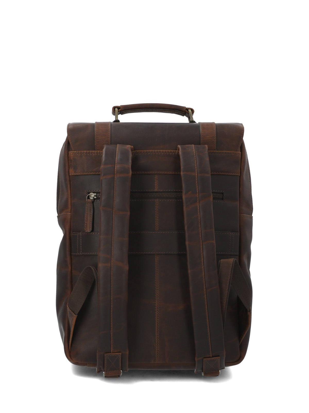 Mochila Cuero Unisex St Hampton Back Café Hush Puppies