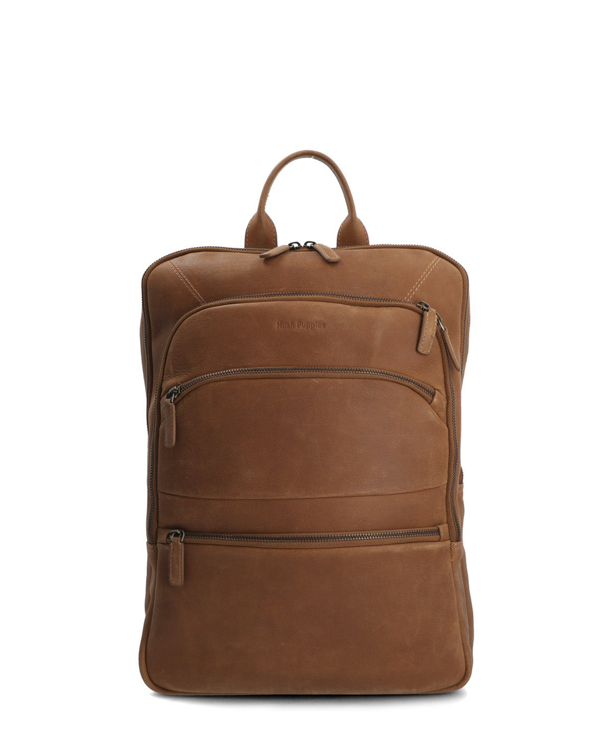 Mochila Cuero Unisex Th Hartley Back Café Hush Puppies