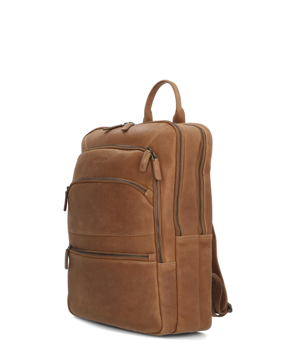 Mochila Cuero Unisex Th Hartley Back Café Hush Puppies