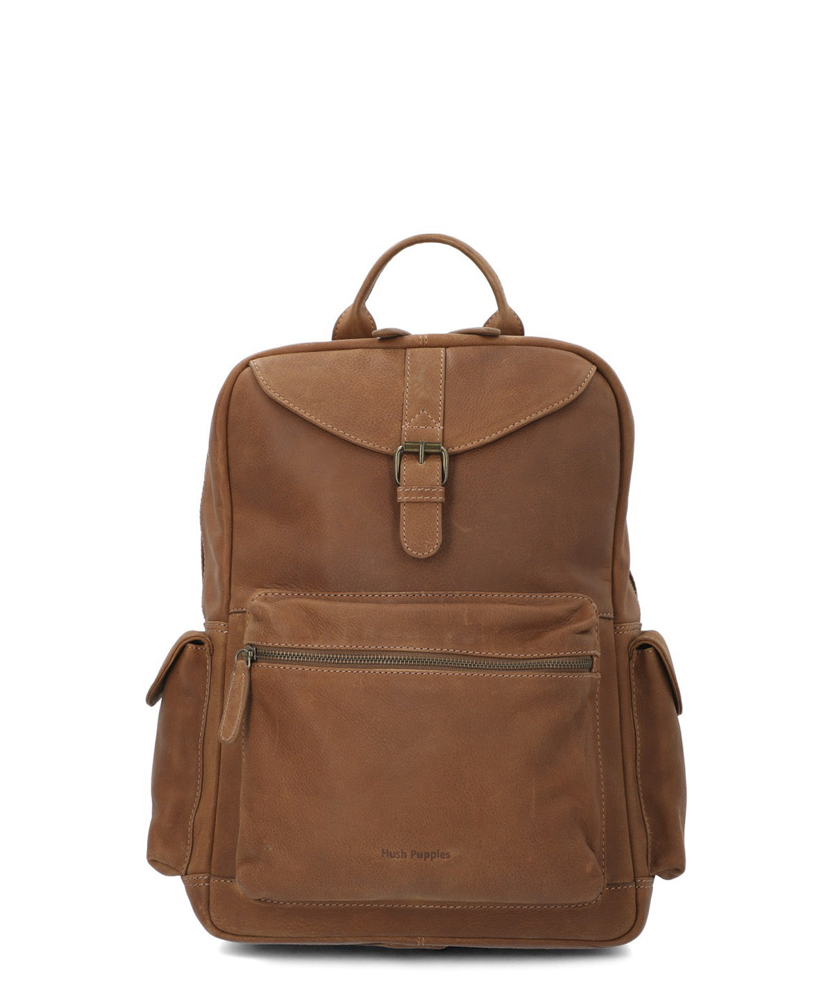Mochila Cuero Unisex Th Harper Back Café Hush Puppies
