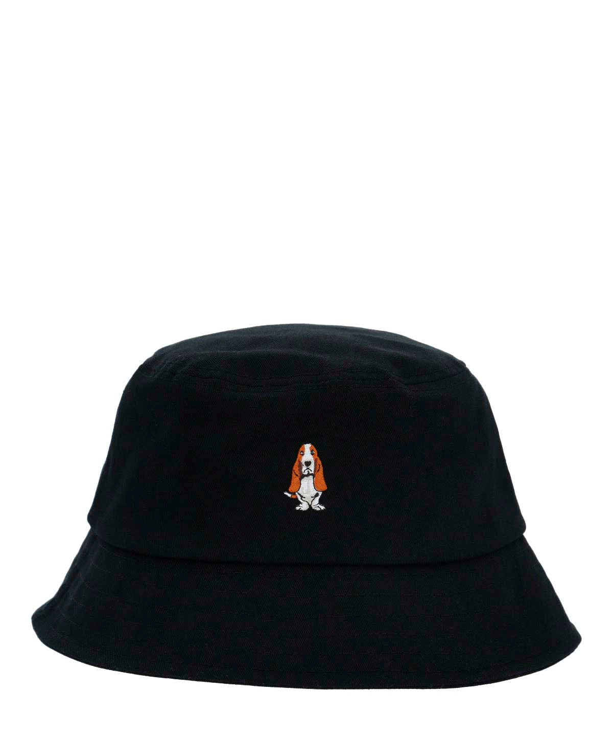Gorro Algodón Orgánico Unisex Hp Bucket Dog Negro Hush Puppies