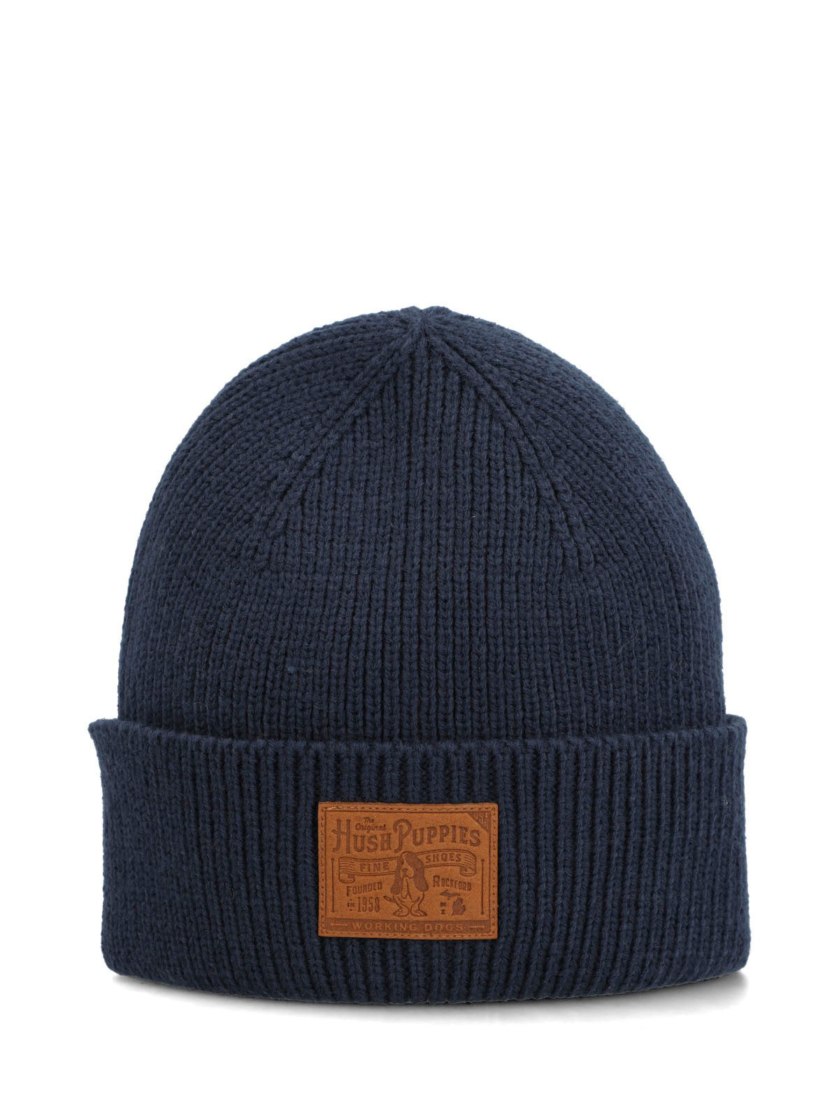 Gorro Unisex Beanie Patch Hp Azul Hush Puppies