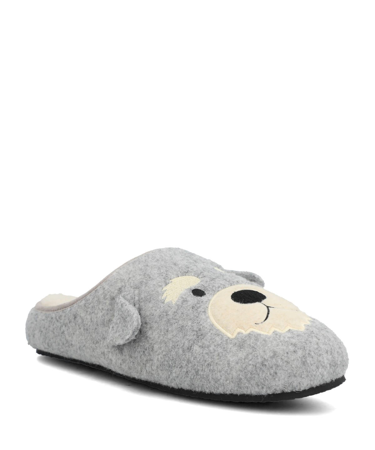 Pantufla Unisex Hp Slipper Schnauz Gris Hush Puppies