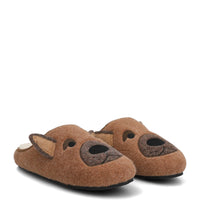 Pantufla Unisex Hp Slipper Pastor Café Hush Puppies