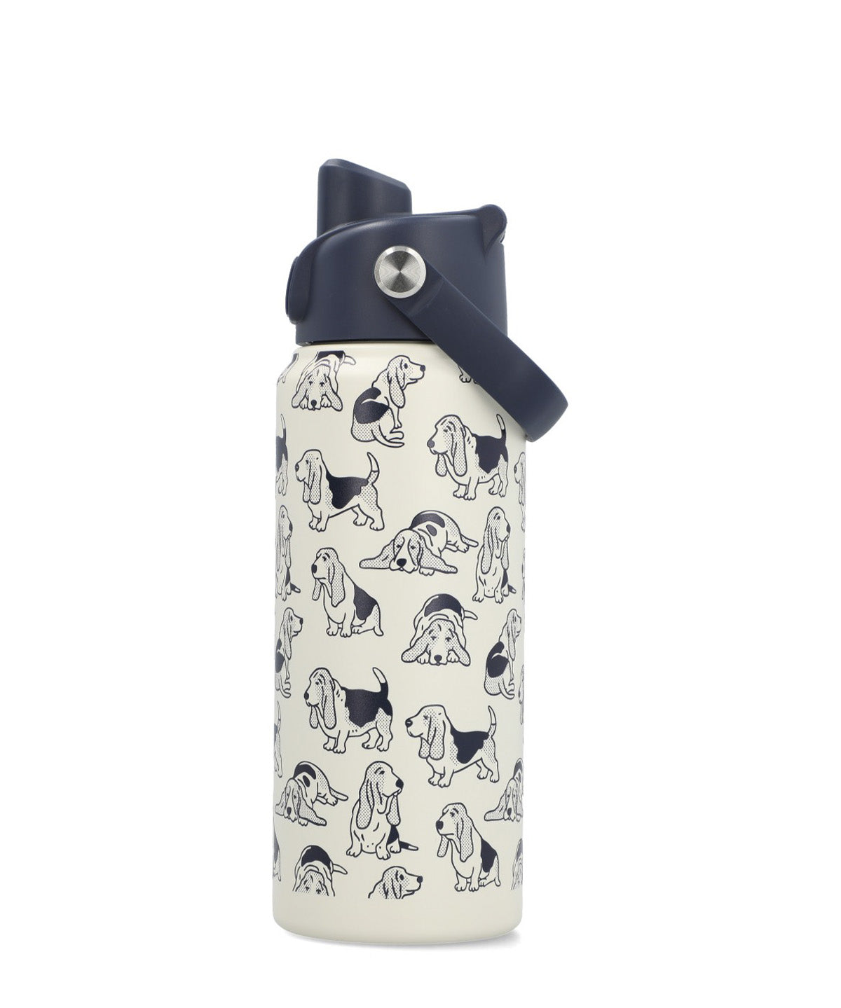 Botella Acero Inoxidable Unisex Hp Bottle Basset Azul Hush Puppies