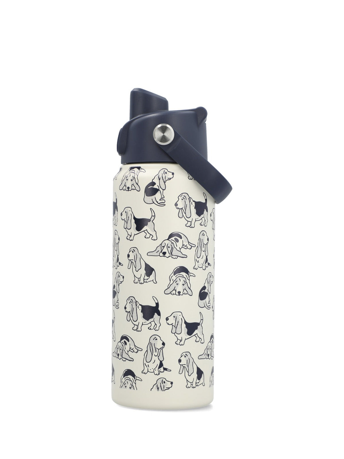 Botella Acero Inoxidable Unisex Hp Bottle Basset Azul Hush Puppies