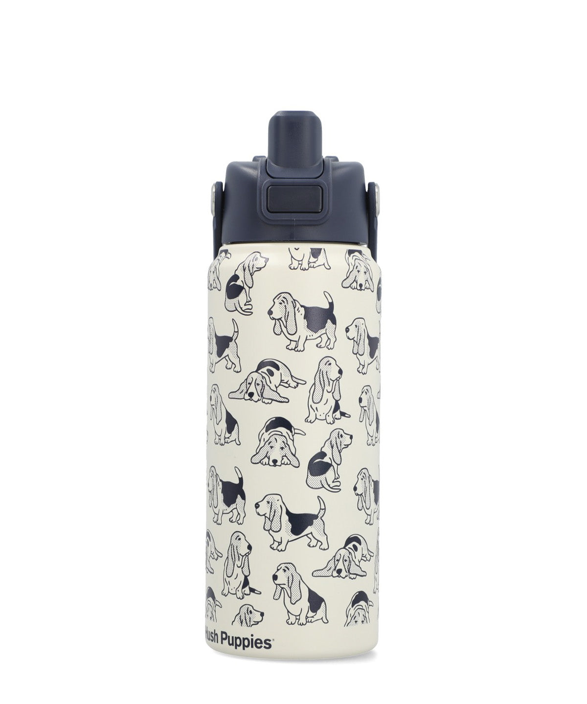Botella Acero Inoxidable Unisex Hp Bottle Basset Azul Hush Puppies