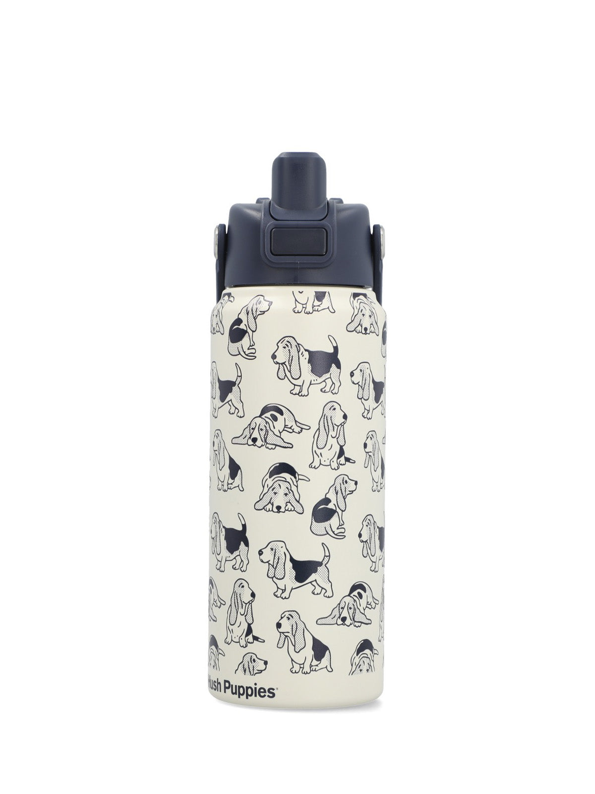 Botella Acero Inoxidable Unisex Hp Bottle Basset Azul Hush Puppies