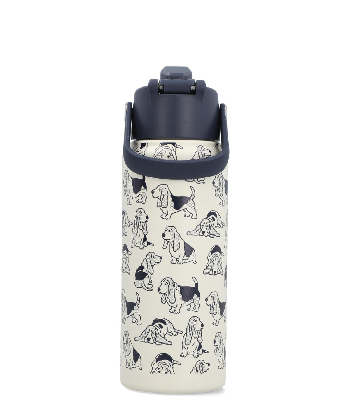 Botella Acero Inoxidable Unisex Hp Bottle Basset Azul Hush Puppies