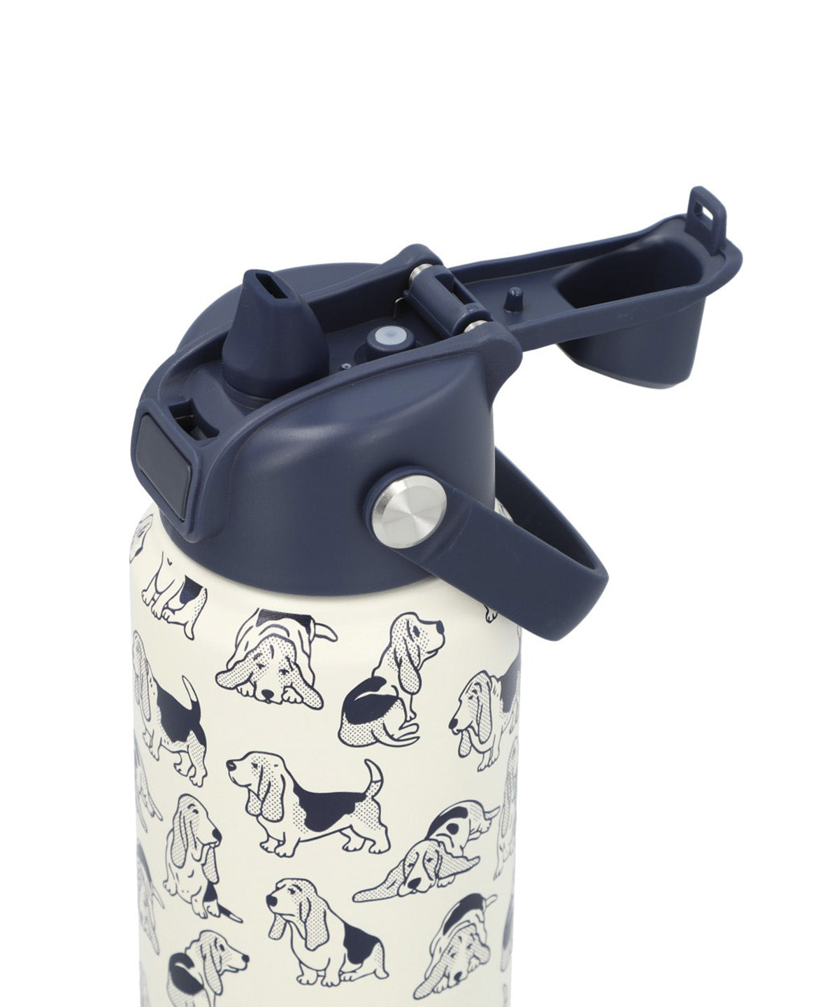 Botella Acero Inoxidable Unisex Hp Bottle Basset Azul Hush Puppies