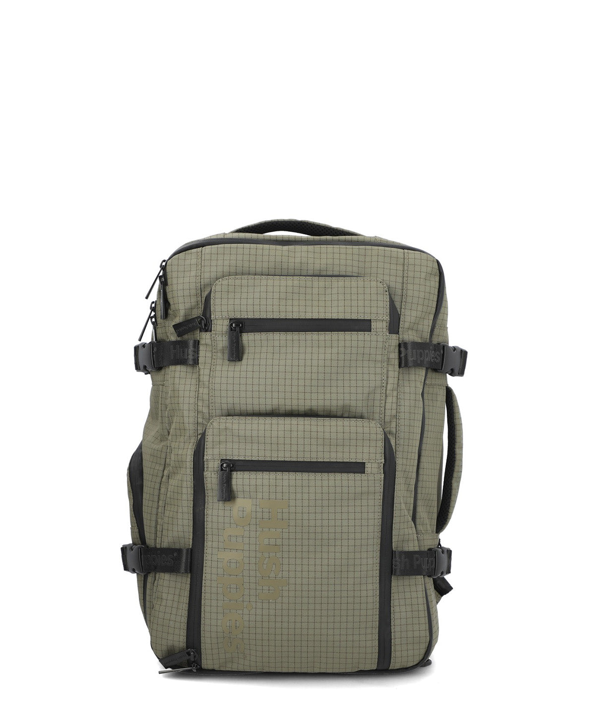 Mochila Nylon Unisex Wr Hudson Back Verde Hush Puppies
