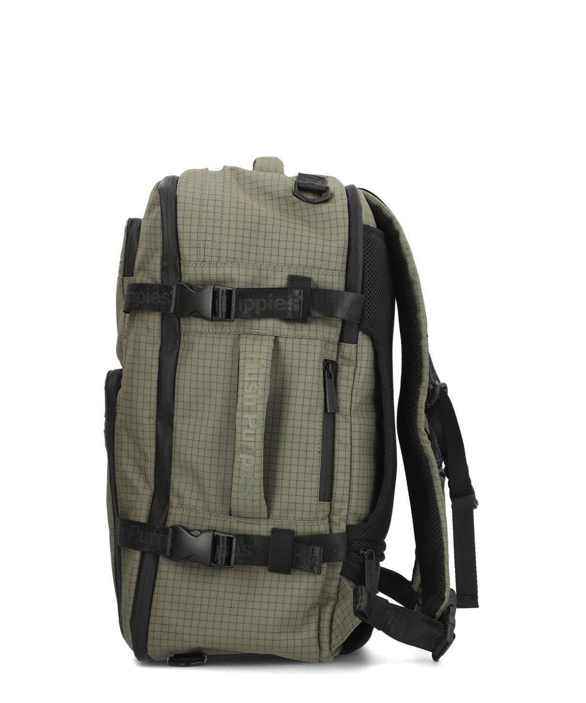 Mochila Nylon Unisex Wr Hudson Back Verde Hush Puppies