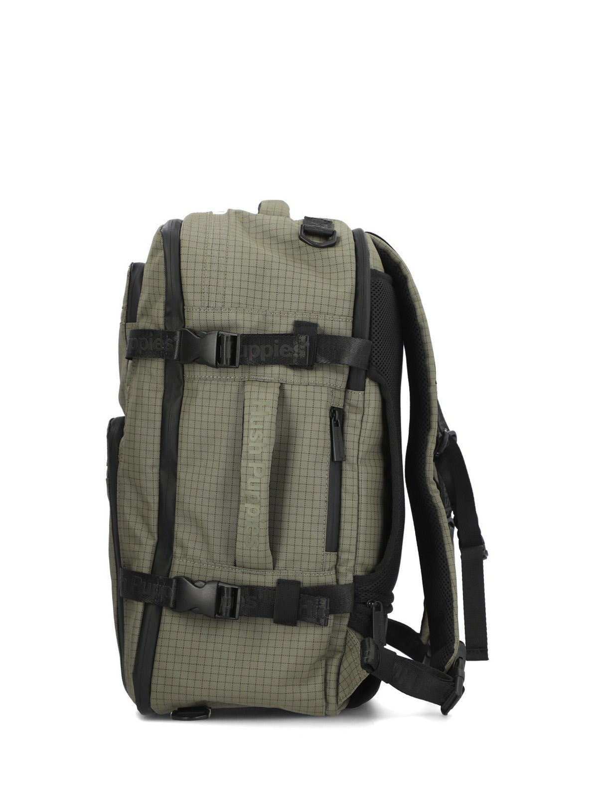 Mochila Nylon Unisex Wr Hudson Back Verde Hush Puppies
