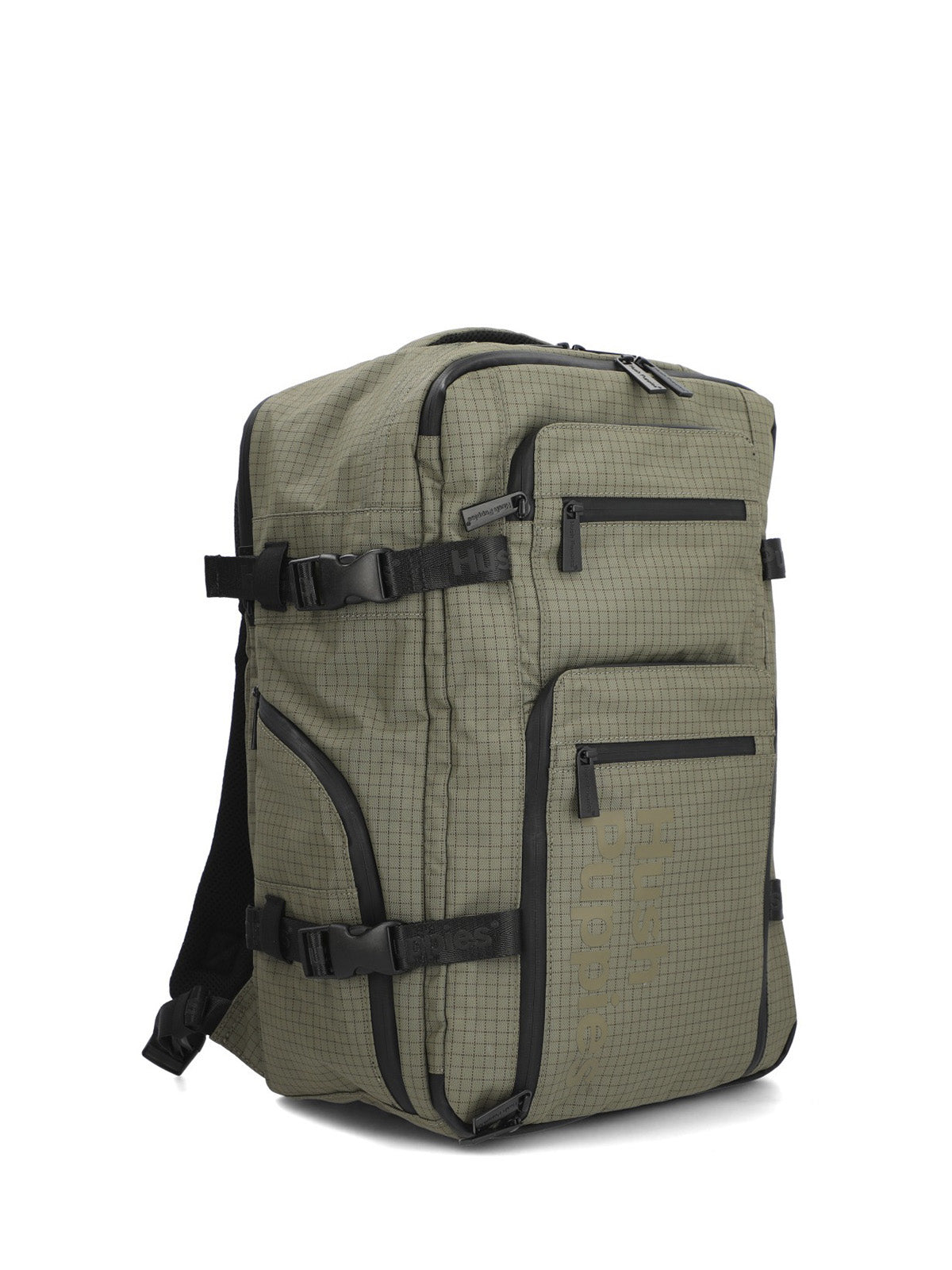 Mochila Nylon Unisex Wr Hudson Back Verde Hush Puppies