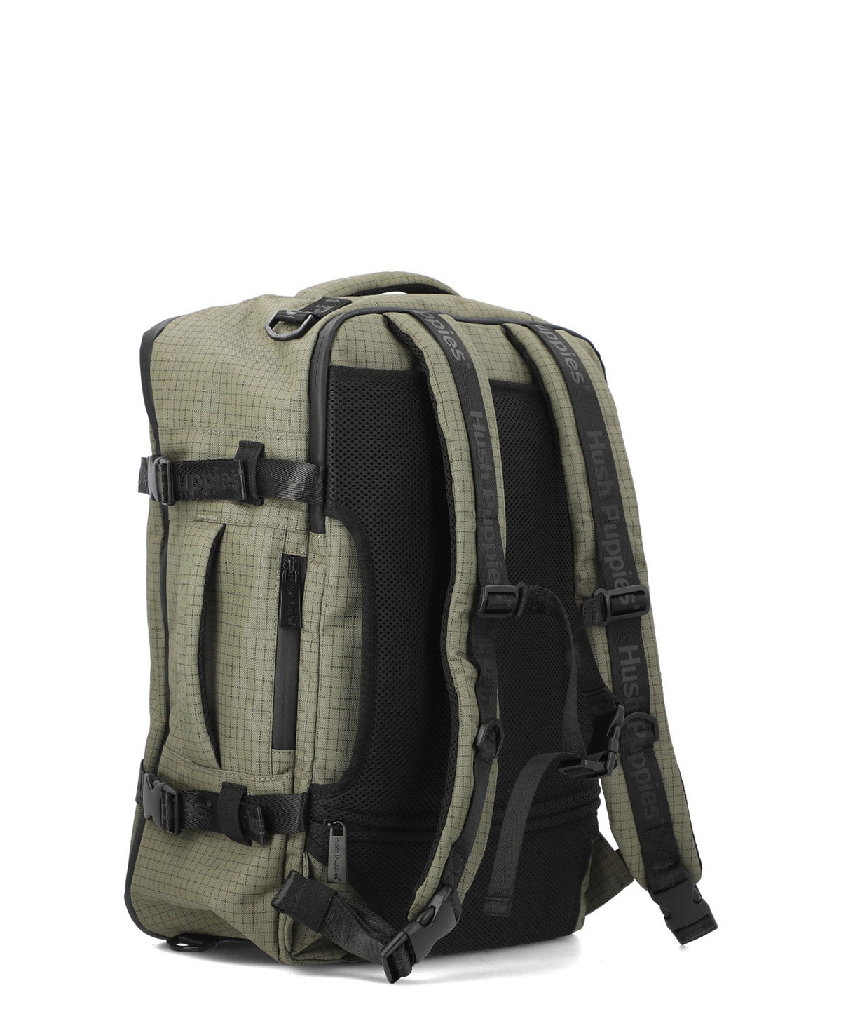 Mochila Nylon Unisex Wr Hudson Back Verde Hush Puppies