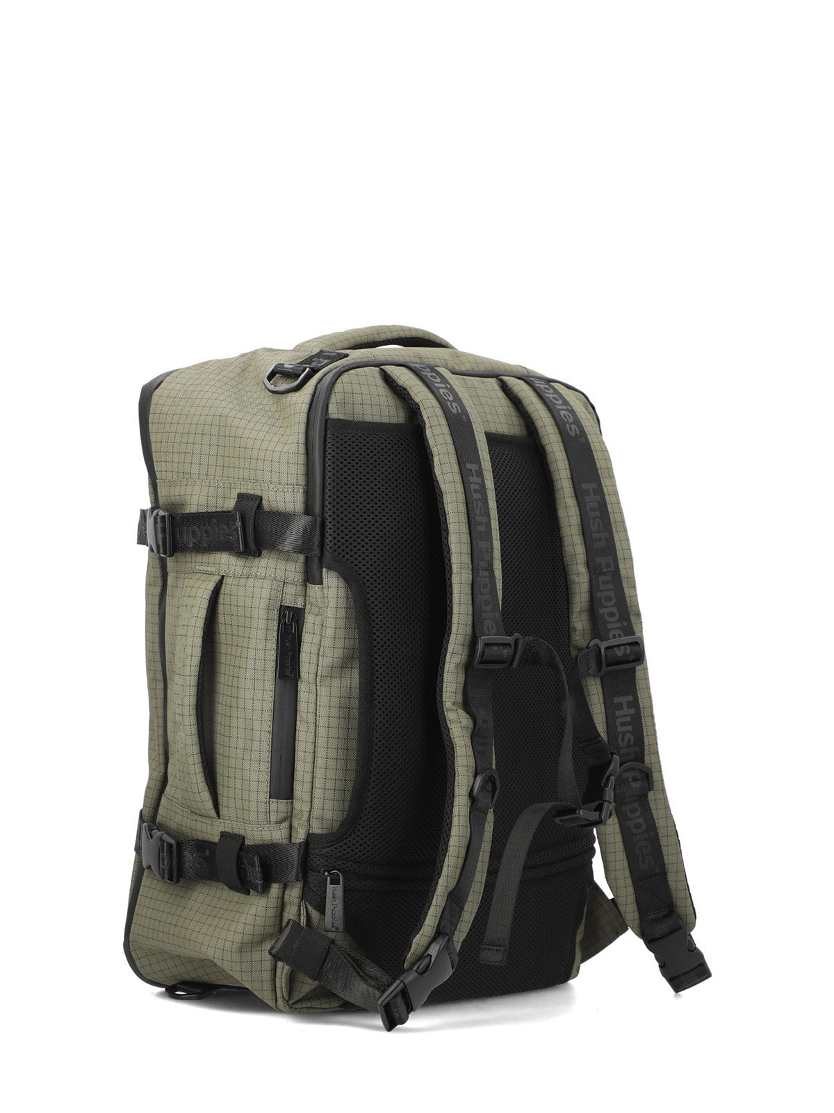 Mochila Nylon Unisex Wr Hudson Back Verde Hush Puppies