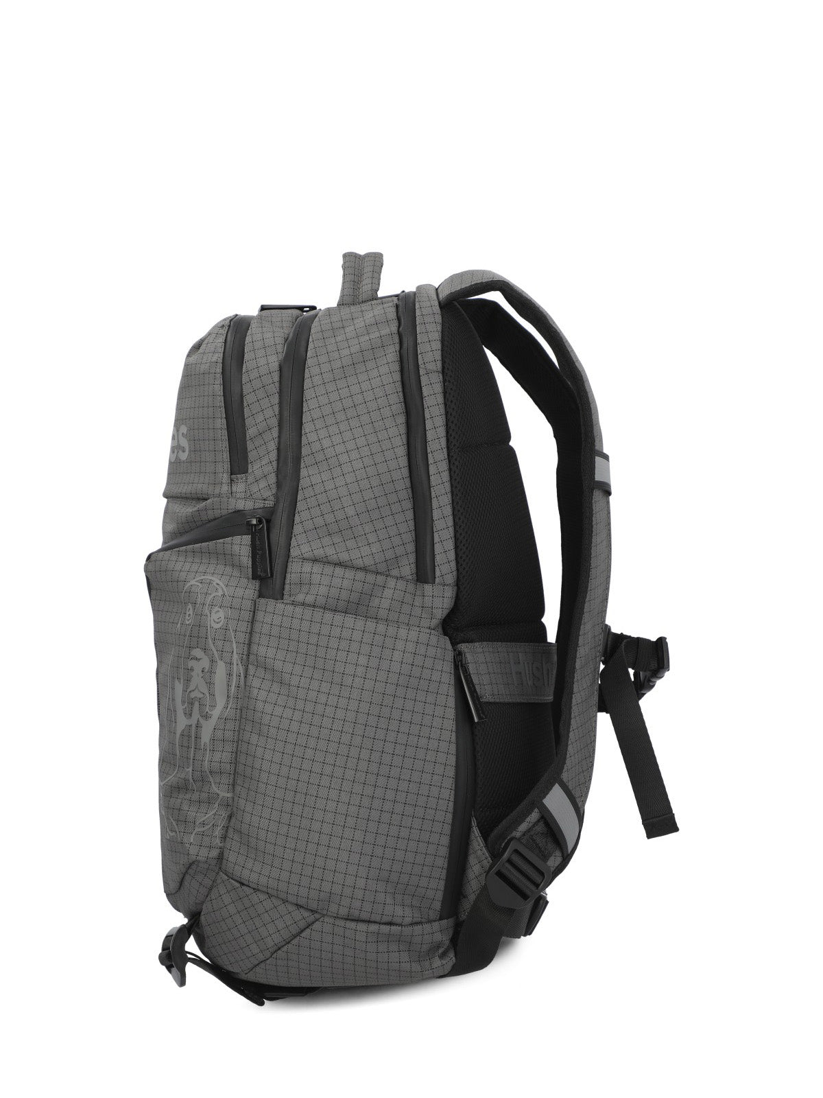 Mochila Nylon Unisex Wr Tennessee Back Gris Hush Puppies