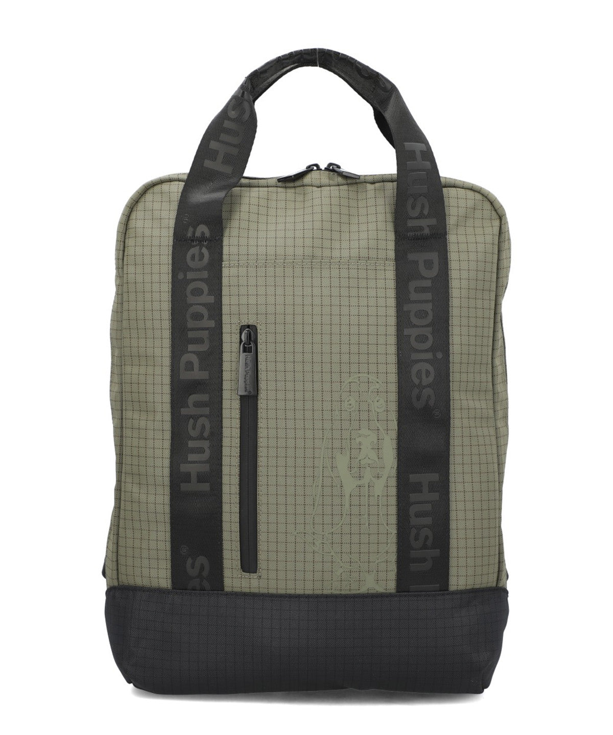 Mochila Nylon Unisex Wr Arkansas Back Verde Hush Puppies