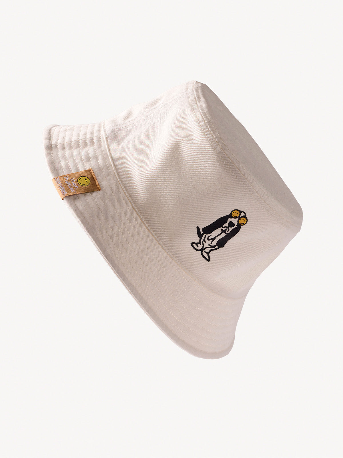 Gorro Algodon Unisex Bckt Smile Basset Blanco Hush Puppies